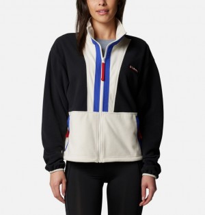 Columbia Back Bowl™ Casual Women Fleece Jackets Black | 79070765