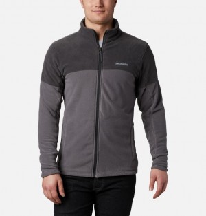 Columbia Basin Trail™ Full Zip Men Fleece Jackets Grey | 93299712