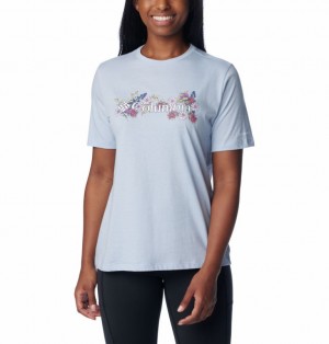 Columbia Bluebird Day™ Relaxed Women T Shirts Lavender | 45009552