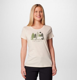 Columbia Daisy Days™ Graphic Women T Shirts White | 72667061
