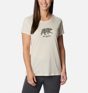 Columbia Daisy Days™ Graphic Women T Shirts White | 51991661