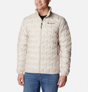 Columbia Delta Ridge™ Men Puffer Jacket White | 16193818