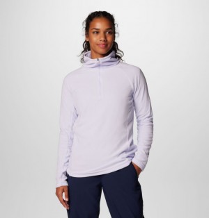 Columbia Glacial™ IV Half Zip Women Fleece Lavender | 32427103