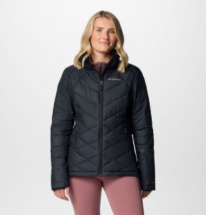 Columbia Heavenly™ Insulated Women Puffer Jacket Black | 58648940
