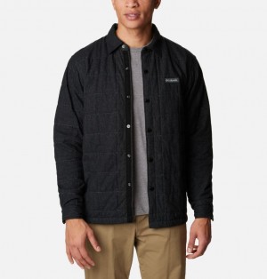 Columbia Landroamer™ Quilted Shirt Men Jackets Black | 39640359