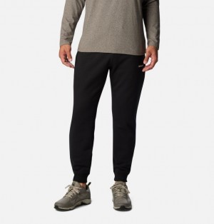 Columbia Marble Canyon™ Heavyweight Fleece Men Joggers Black | 79211600