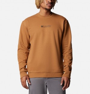 Columbia Meridian Creek™ Men Sweatshirts Brown | 51959570