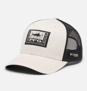 Columbia PFG Patch™ Mesh Snap Back Men Caps White | 26361909