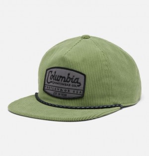 Columbia Packsaddle™ Corduroy Snap Back Women Caps Green | 73190623