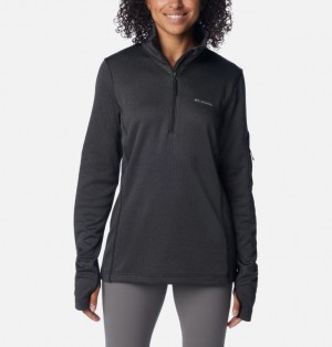 Columbia Park View™ Half Zip Women Fleece Black | 21770099
