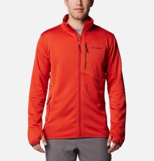 Columbia Park View™ Men Fleece Jackets Red | 94268906