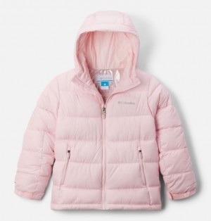 Columbia Pike Lake™ II Hooded Boys's Puffer Jacket Pink | 10124750