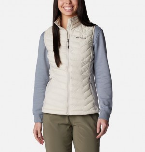 Columbia Powder Pass™ Women Vest White | 19279725