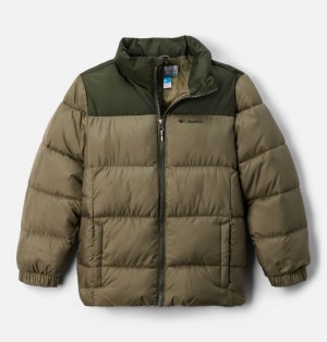 Columbia Puffect™ II Boys's Puffer Jacket Olive | 10198395