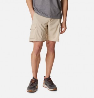 Columbia Silver Ridge™ Utility Cargo Walking Men Shorts Khaki | 1209050