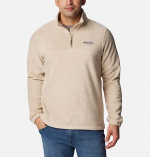 Columbia Steens Mountain™ Half Zip Men Fleece Khaki | 79841144