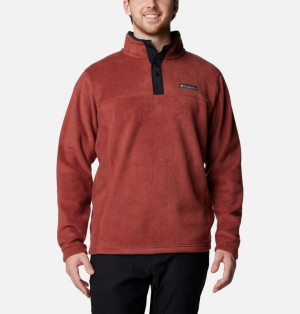 Columbia Steens Mountain™ II Half Snap Men Fleece Red | 53902936