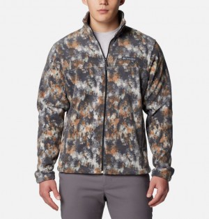 Columbia Steens Mountain™ Printed Men Fleece Jackets Grey | 99700696