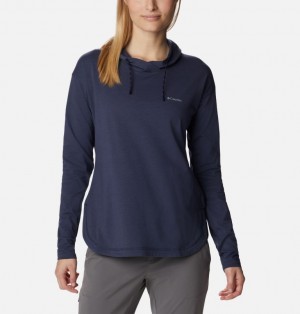 Columbia Sun Trek™ Women Hoodie Navy | 69778617