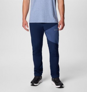 Columbia Tech™ Softshell Men Pants Navy | 13711881